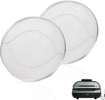2PCS Replacement Splatter Shield for Ninja Foodi FG551,Foodi Grill Air Fryer Accessories,6-in-1 Indoor Grill for FG550, BG500A, DG551