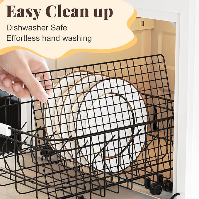 Cooling Racks for Cooking and Baking - 2 PCS 10" x 15" Grid Wire Baking Rack for Oven Cooking, Baking, Grilling, Roasting - Dishwasher Safe Bacon Rack - Fits Jelly Roll Cookie Sheet Pan - Image 4