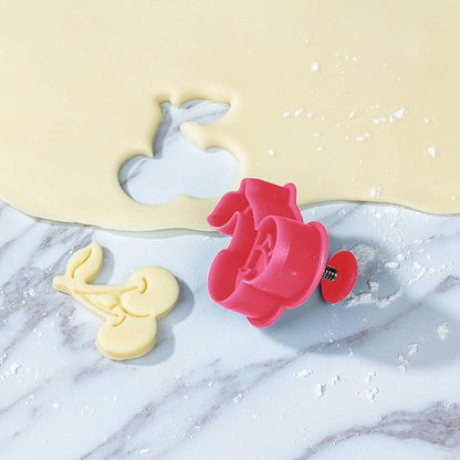 Fox Run Lovers Pie Cutter Set, Set of 4, Multicolor