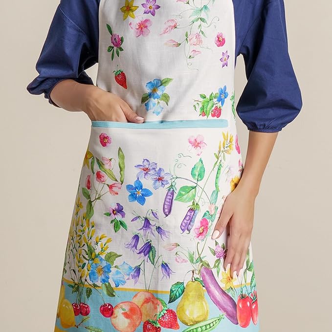 Maison d' Hermine 100% Cotton Apron for women with Pocket Kitchen Chef Apron for Men Cooking Mothers Day Gifts - Image 8