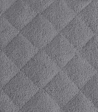 DII Basic Terry Collection Quilted 100% Cotton, Potholder, Gray, 3 Piece - Image 4