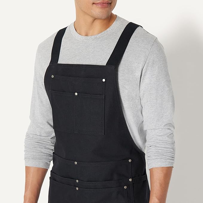 Amazon Basics Men's Chef, BBQ, Workwear Apron