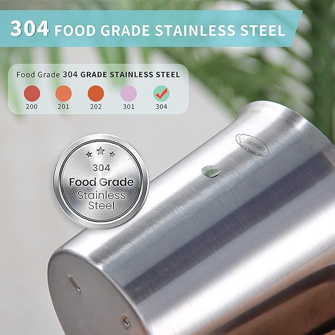 Measuring Cup, [Upgraded, 3 Measurement Scales, Including Cup Scale, ML Scale, Ounce Scale], Newness Stainless Steel Measuring Cup with Marking with Handle, 48 Ounces (1.5 Liter, 6 Cup) - Image 6
