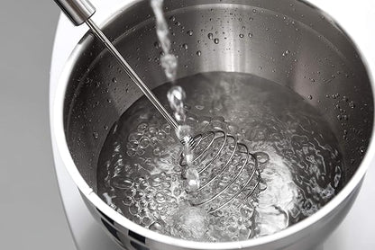 Whisk, Stainless Steel Spring Whisk, Balloon Whisk Egg Beater for Blending, Whisking, Beating, or Stirring - Image 2