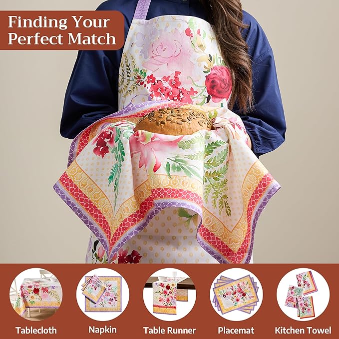 Maison d' Hermine 100% Cotton Apron for women with Pocket Kitchen Chef Apron for Men Cooking Mothers Day Gifts - Image 7