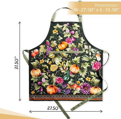 Maison d' Hermine 100% Cotton Apron for women with Pocket Kitchen Chef Apron for Men Cooking Mothers Day Gifts - Image 4