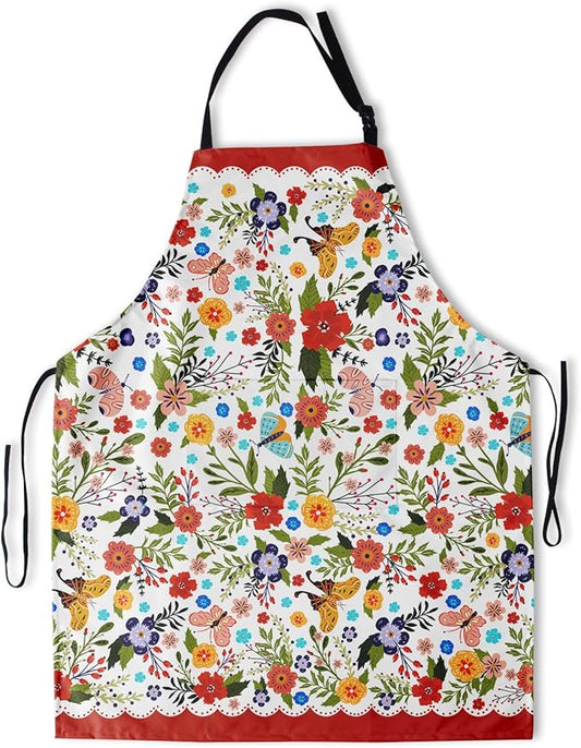 Funny Apron Polyester Grooming Aprons with Pocket for Cooking Kitchen Grilling Adults