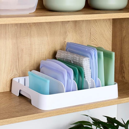 YouCopia StoraLid Adjustable Food Container Lid Organizer for Kitchen Cabinet Storage, Large 24 Lids, Premium Edition - Image 7
