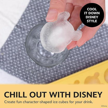 Disney Pooh Silicone Ice Cube Tray – 2 Pack Ice Trays for Freezer with Fun Pooh Ice Molds – Flexible BPA-Free Silicone Molds for Ice, Chocolate, and More
