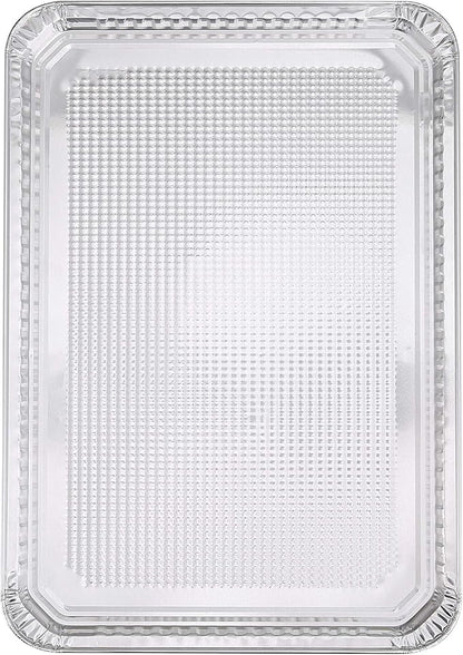 Glad Disposable Bakeware Aluminum Rectangular Cookie Sheets for Baking and Roasting, 12 Count-16" x 11" x 0.25" - Textured, Made from Aluminum - Baking Sheets, Baking Pans, Foil Cookie Sheet - Image 3