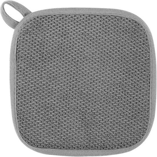 GeeRic Microfiber Dish Drying Mat, Super Absorbent Kitchen Dish Drying Pad for Mother's Day, Reversible Gift Mats for Countertop, 7 * 7 inch Gray by GeeRic