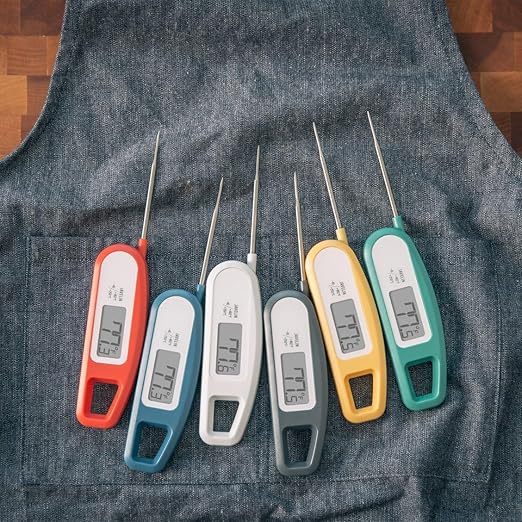 Lavatools Javelin® Ultra-Fast 3-Second Digital Instant Read Meat Thermometer for Grill and Cooking, 2.75" Probe, Compact Foldable Design, Large Display, IP65 Water Resistant, NSF Certified – Ube - Image 6