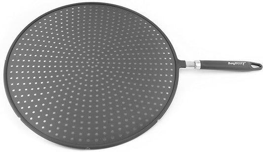 BergHOFF Studio Silicone Splatter Screen, 13", Gray
