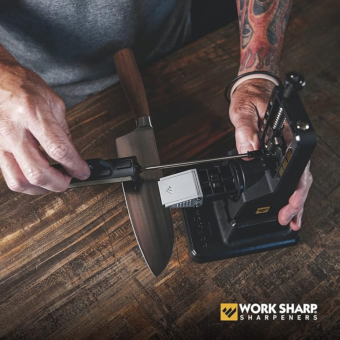 Work Sharp Precision Adjust Elite Set Knife Sharpener value combo bundle with the Guided Field Knife Sharpener - Image 4