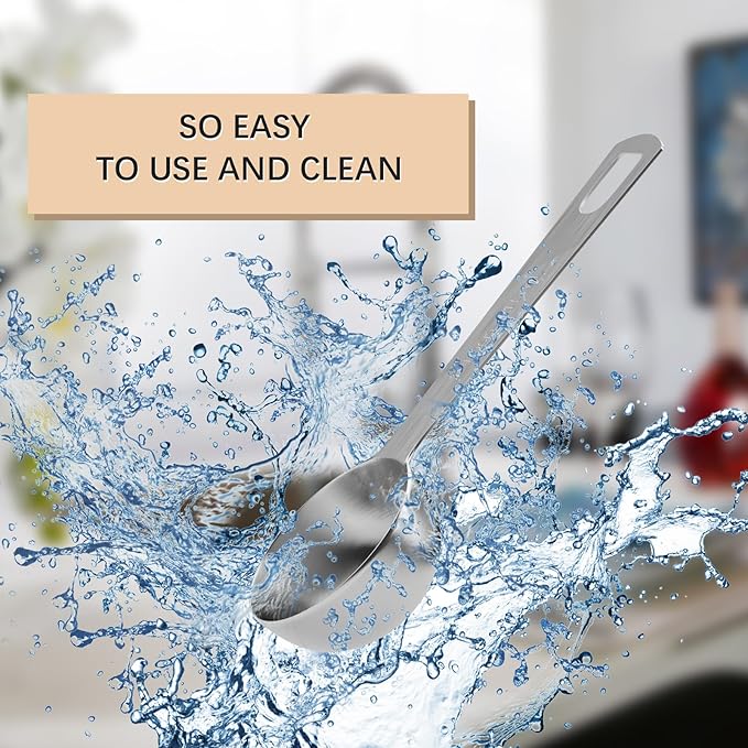 5PCS 1tbsp (3tsp, 15ml, 1/2oz) Single Measuring Spoon, Stainless Steel Individual Teaspoons Only - Image 4