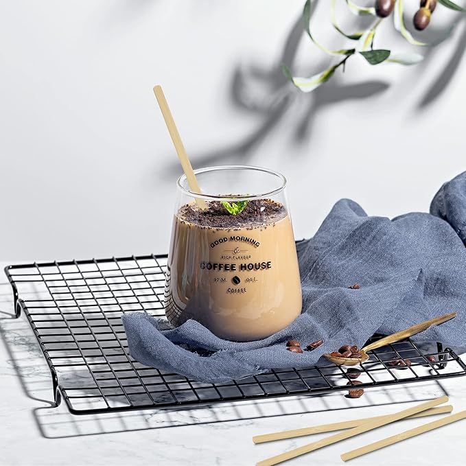 100pcs Bamboo Coffee Stirrers Individually Wrapped, 5.5 Inch Disposable Wood Swizzle Stick Beverage Mixer, Eco Friendly Long Wood Stir Sticks for Mixing Cocktail Hot Chocolate Drinking Tea - Image 8