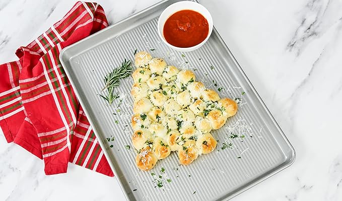 USA Pan Bakeware Nonstick Half Sheet Pan,Baking Sheet,Aluminized Steel,(Pack of 2) - Image 10