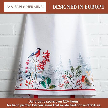 Maison d' Hermine 100% Cotton Apron for women with Pocket Kitchen Chef Apron for Men Cooking Mothers Day Gifts - Image 2