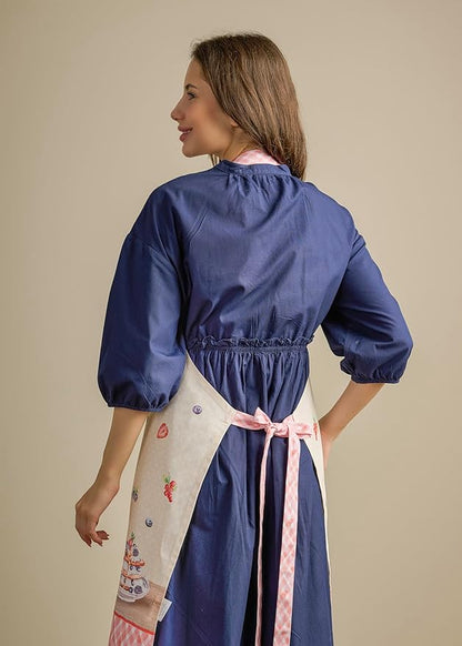 Maison d' Hermine 100% Cotton Apron for women with Pocket Kitchen Chef Apron for Men Cooking Mothers Day Gifts - Image 8