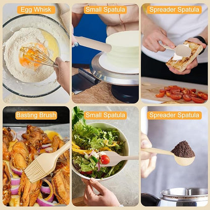Mixing Bowls with Airtight Lids Set, 20 PCS Kitchen Gadgets Set, 6 Stainless Steel Bowls,3 Grater Attachments,Non-Slip Silicone Bottoms,Great for Serving&Baking,Size 5, 4, 3.5, 2.1, 1.5, 1.1QT (Khaki) - Image 6