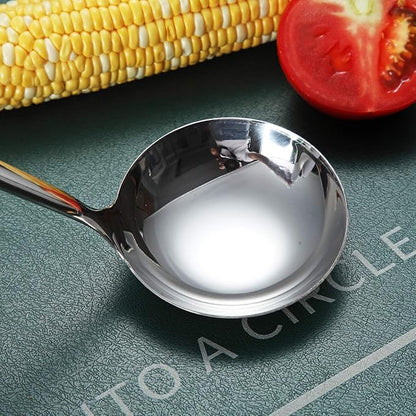 Stainless Steel Ladle, Berglander Soup Ladle, Cooking Ladle, Kitchen Ladle, Metal Soup Spoon For Cooking Non-Stick And Heat Resistant, Dishwasher Safe, Easy to Clean - Image 6