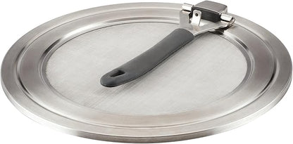 Circulon Tools and Gadgets Universal Splatter Guard Mesh Grease Cover for Pots and Pans Protects Stove, Countertop, and Kitchen from Oil when Frying, 13 Inch Splatter Guard - Stainless Steel - Image 9
