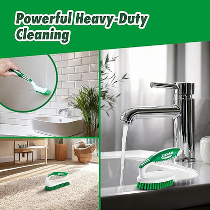 Libman Scrub Brush Kit | Cleaning Brush | Tile & Grout Brush | Small Scrub Brush | Power Scrub Brush | Carpet Brush | Bathroom Scrubber | Boot Scrubber | 3 Different Brushes Included - Image 5