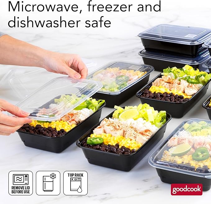 GoodCook Meal Prep Containers, Single - Image 3