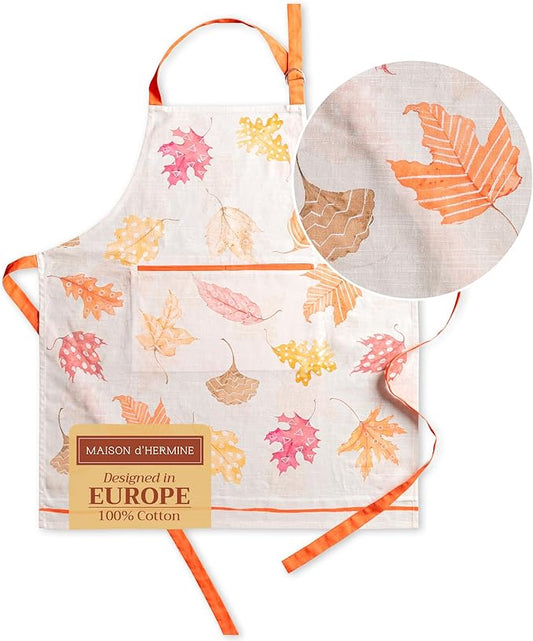 Maison d' Hermine 100% Cotton Apron for women with Pocket Kitchen Chef Apron for Men Cooking Mothers Day Gifts by MaisondHermine