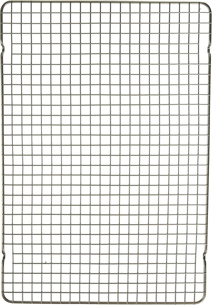 Nordic Ware 43343 Oven Safe Nonstick Baking & Cooling Grid (1/2 Sheet), One Size, Steel