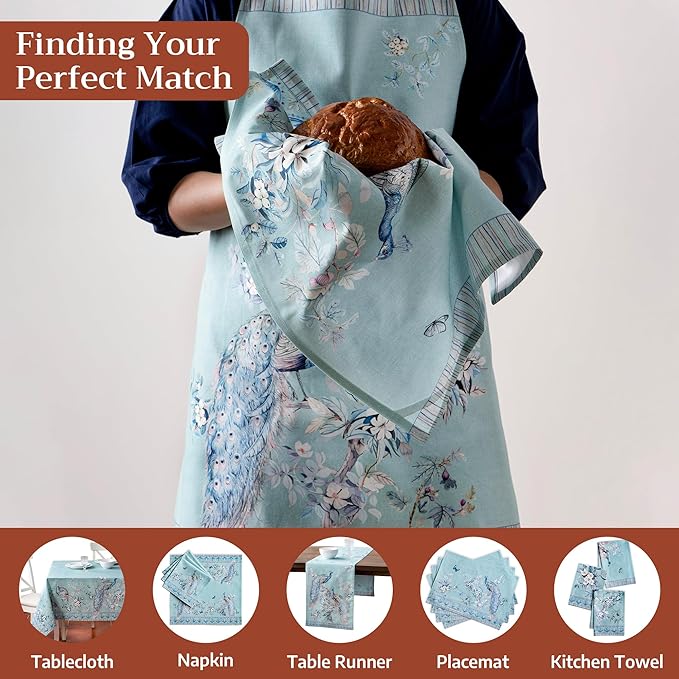Maison d' Hermine 100% Cotton Apron for women with Pocket Kitchen Chef Apron for Men Cooking Mothers Day Gifts - Image 7