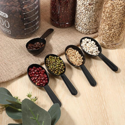 Plastic Coffee Measuring Spoons, 5 Pack Tablespoon Measuring Spoon 7g Short Handle Coffee Scoop for Tea, Protein, Spices, Milk Powders,Sugar, Cereal, Spices