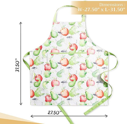 Maison d' Hermine 100% Cotton Apron for women with Pocket Kitchen Chef Apron for Men Cooking Mothers Day Gifts - Image 4