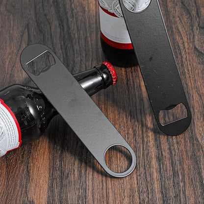 20 Pack Flat Bottle Opener, 7 Inch Stainless Steel Black Speed Opener Bulk for Bar, Kitchen, Restaurant, Party Supplies - Image 6
