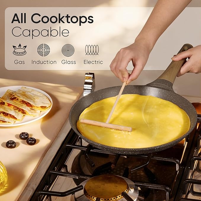 CAROTE 31pcs Pots and Pans Set Non Stick, Cookware Set Pots and Pans, Nonstick Kitchen Cooking, Induction Cook Ware, PFOA Free - Image 5