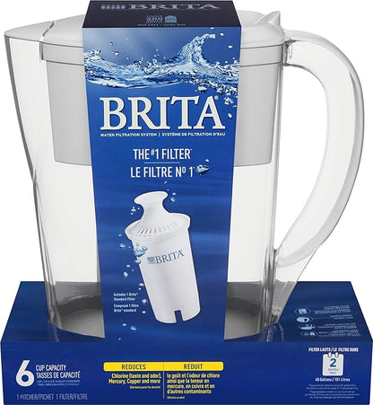 Brita Space Saver Water Filter Pitcher