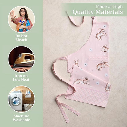 Maison d' Hermine 100% Cotton Apron for women with Pocket Kitchen Chef Apron for Men Cooking Mothers Day Gifts - Image 3