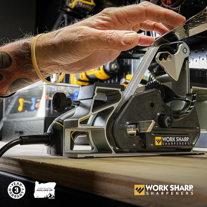 Work Sharp Ken Onion Edition Knife & Tool Sharpener Elite Mk2 - Adjustable Knife Sharpening System with Blade Grinding Attachment - Image 2