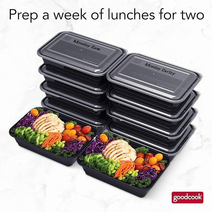 GoodCook Meal Prep Containers, Single - Image 8