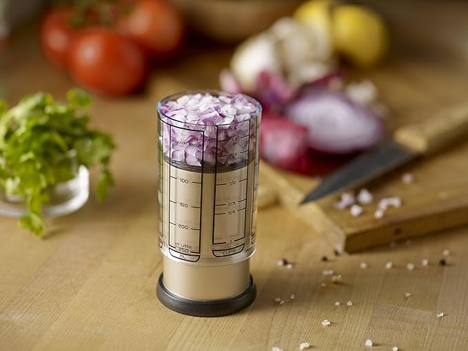 KitchenArt Professional Series 2 Cup Adjust-A-Cup, Champagne Satin, Adjustable, 1/8 to 2-Cup - Image 4