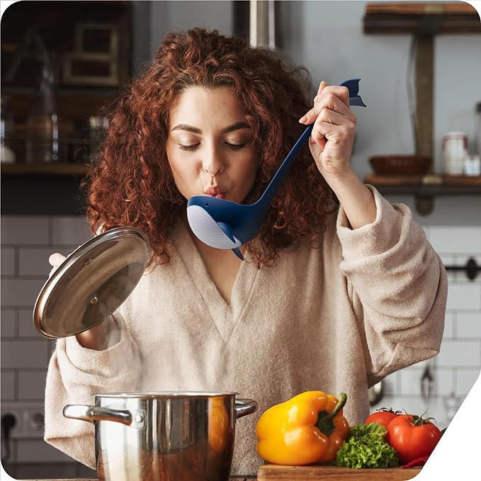 Peleg Design Souper Tail Soup Ladle - Ideal for Cooking, Serving Soup, Stew, and more – Fun and Decorative Ladle Spoon during Meals or Gatherings - Image 5