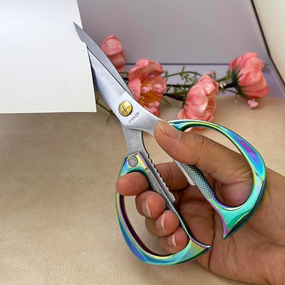 Kitchen Scissors All Purpose Heavy Duty Kitchen Shears for Food, Meat, Poultry, vegetable, Herbs| 7.5inches Utility Scissors for Cooking, Office, Fabric - Image 5