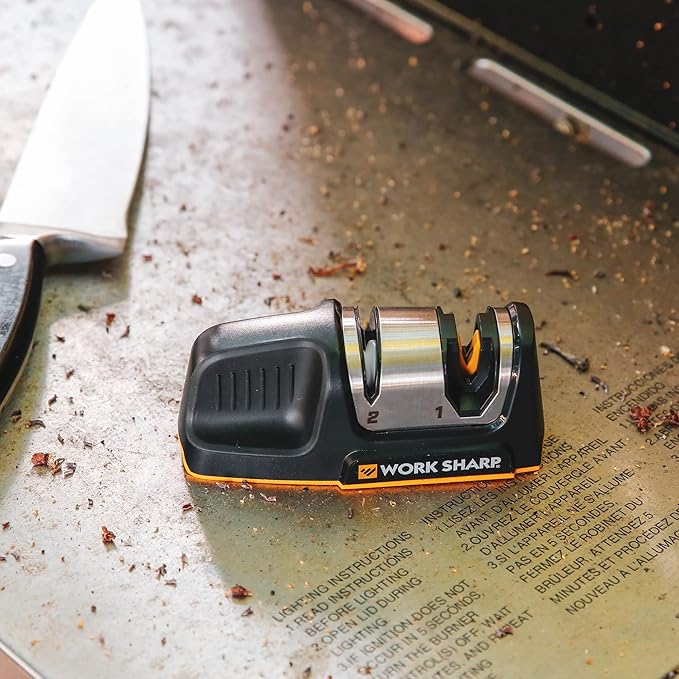 Work Sharp Kitchen Edge Sharpener - Ergonomic - For Chef, Santoku, Paring, & Serrated Knives - Image 8