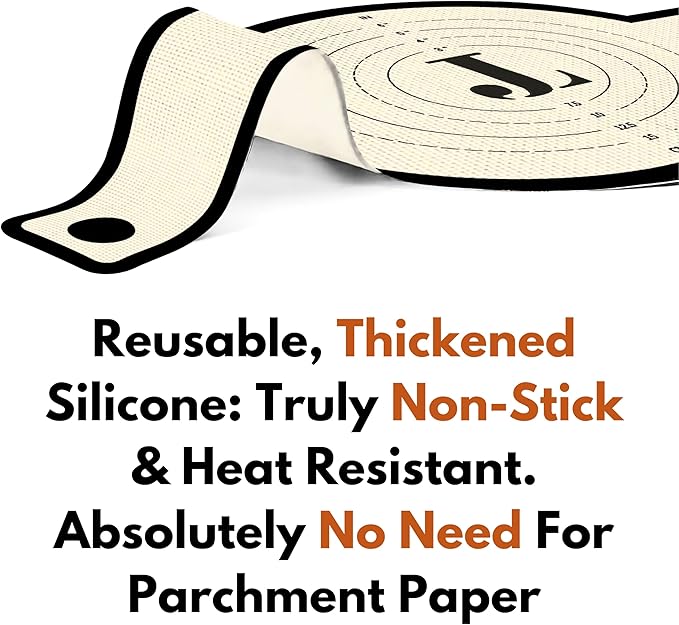 Introducing The Easy-Lift Dutch Oven Silicone Bread Sling & Scoop & Dust Flour Sifter Combo. A Premium Sourdough Bread Mat & Artisanal Flour Dusting Wand Bread Baking Supplies Set (2pcs)
