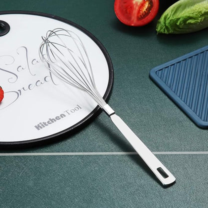 Whisk, Berglander Whisks For Cooking, Stainless Steel Balloon Whisk, Sturdy Kitchen Wire Whisk Set for Cooking, Baking, Blending, Whisking, Beating, Stirring, Dishwasher Safe, Easy to Clean - Image 3