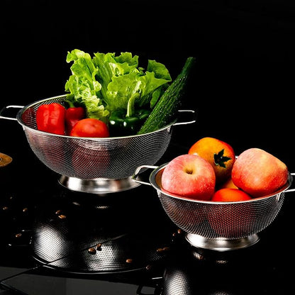 Gulex Colander Stainless Steel 5-Quart, Strainer for Kitchen Food, Dishwasher Safe - Image 8