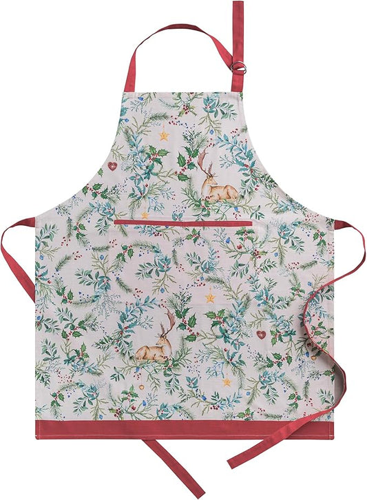 Maison d' Hermine 100% Cotton Apron for women with Pocket Kitchen Chef Apron for Men Cooking Mothers Day Gifts by MaisondHermine