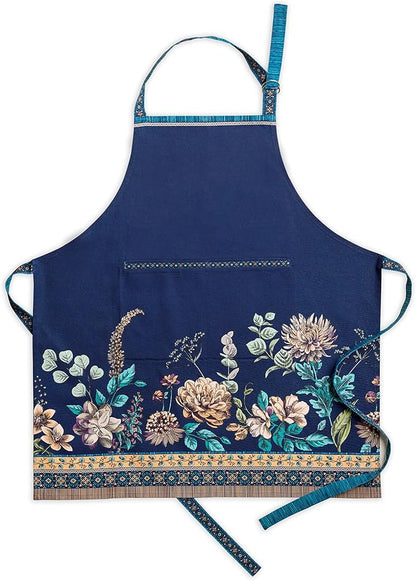 Maison d' Hermine 100% Cotton Apron for women with Pocket Kitchen Chef Apron for Men Cooking Mothers Day Gifts