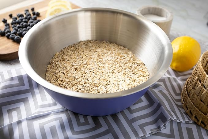 Fox Run Stainless Steel Mixing Bowl, Purple, 2.75 Quart - Image 6