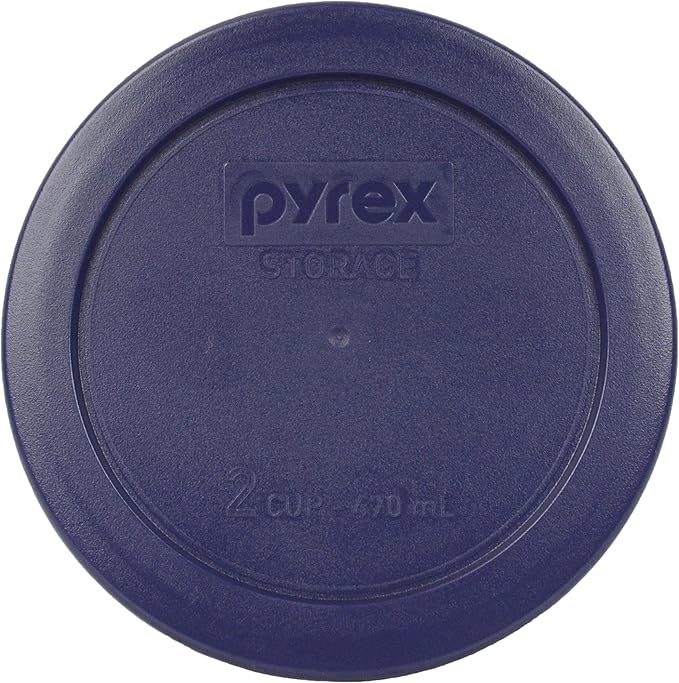 Pyrex 7 Lid Oceanic Shades Bundle for 7202, 7200, 7201, and 7402 Glassware, Made in the USA - Image 2
